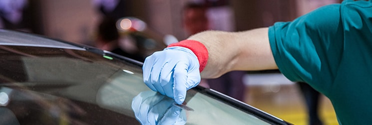 Laminated auto safety glass windshield