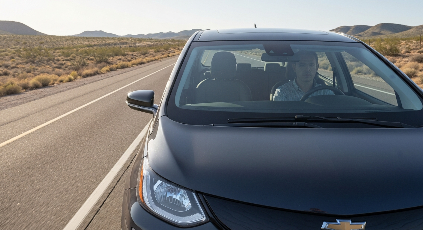 Driving on Southern Arizona Highway